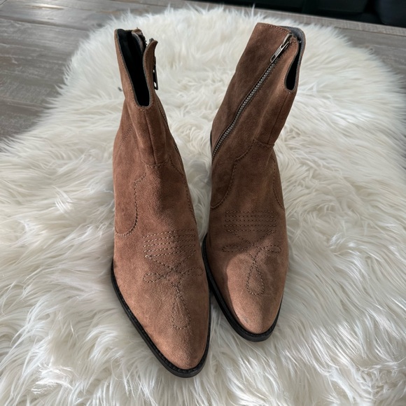 Spell Safari Suede Ankle Boots in Chocolate EU 39 - Picture 3 of 9